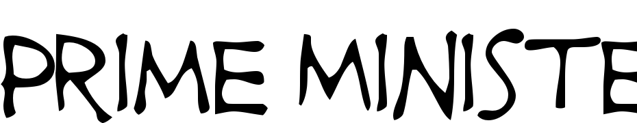 Prime Minister Of Canada Font Download Free